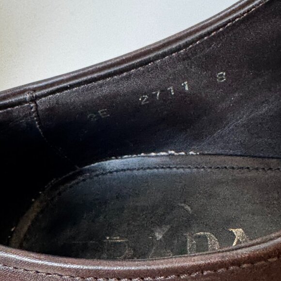 Men's Prada Dress Shoes Size 8 dark brown - Picture 4 of 16